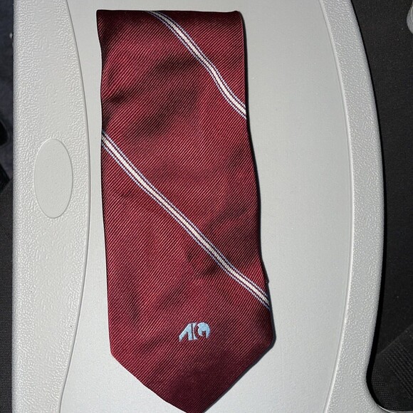 Hampton Hall Ltd Mens Formal Necktie 55"Lx3.25"W Navy Neck Tie Pure Silk - Picture 1 of 7